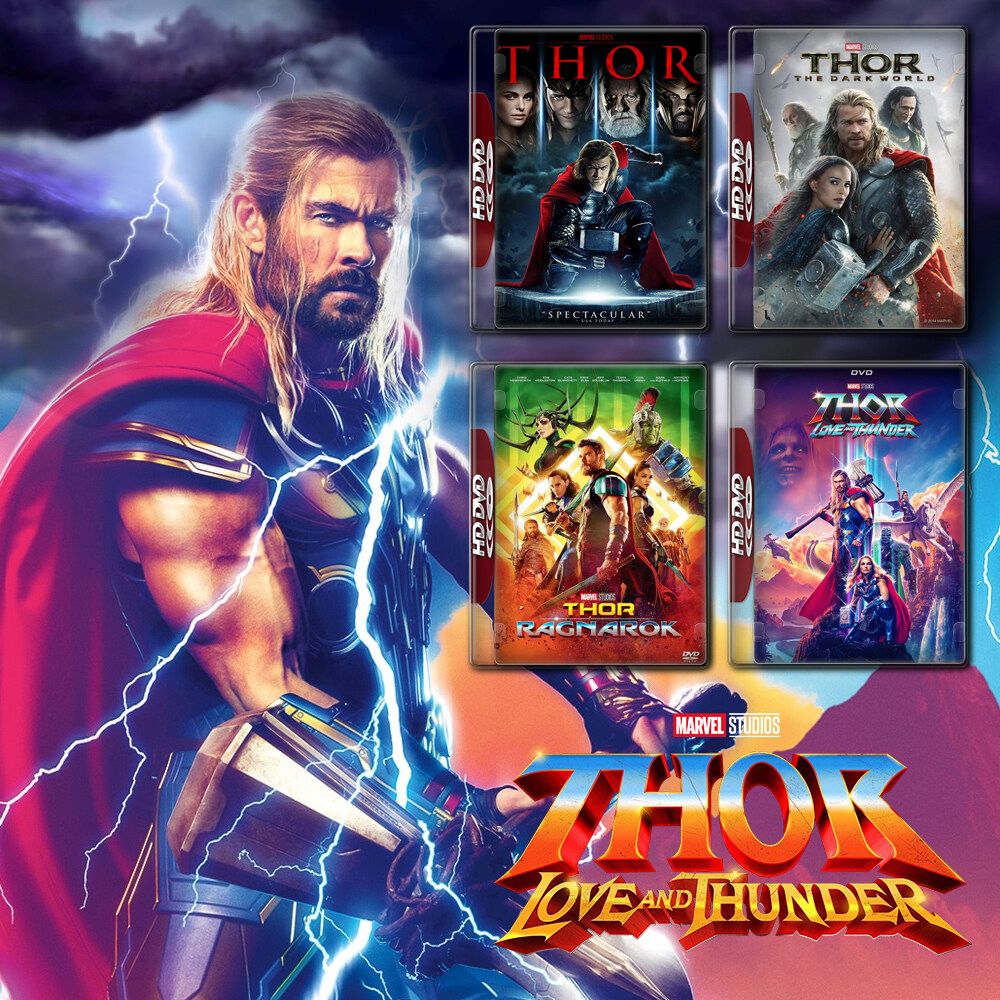 Thor ธอร์ ภาค 1-4 4K Master พากย์ไทย (ภาคแรกถึงภาคปัจจุบัน)