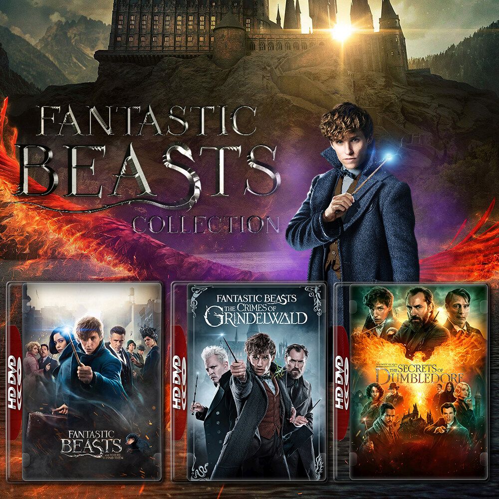 Fantastic Beasts สัตว์มหัศจรรย์ ภาค 1-3 4K หนัง มาสเตอร์ พากย์ไทย