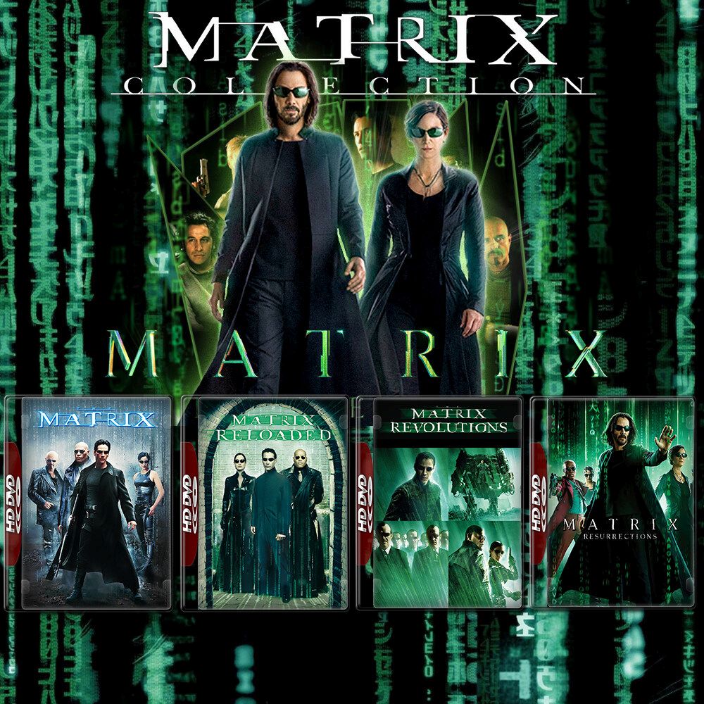 The Matrix เดอะ เมทริคซ์ 1-4 4K หนังใหม่ มาสเตอร์ พากย์ไทย