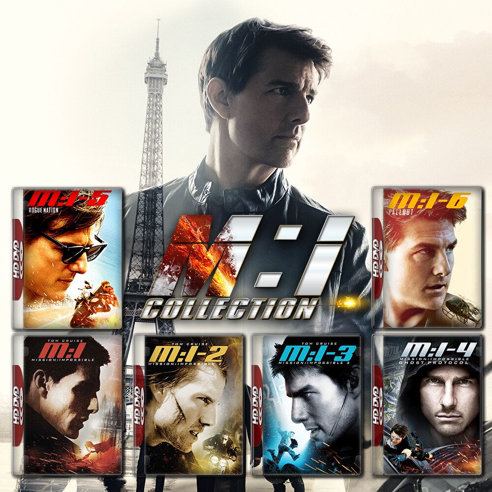 Mission Impossible มิชชั่นอิมพอสซิเบิ้ล ภาค 1-6 4K หนัง มาสเตอร์ พากย์ไทย