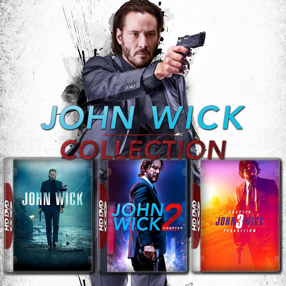 John Wick จอห์นวิค แรงกว่านรก ภาค 1-3 4K หนังใหม่ มาสเตอร์ พากย์ไทย