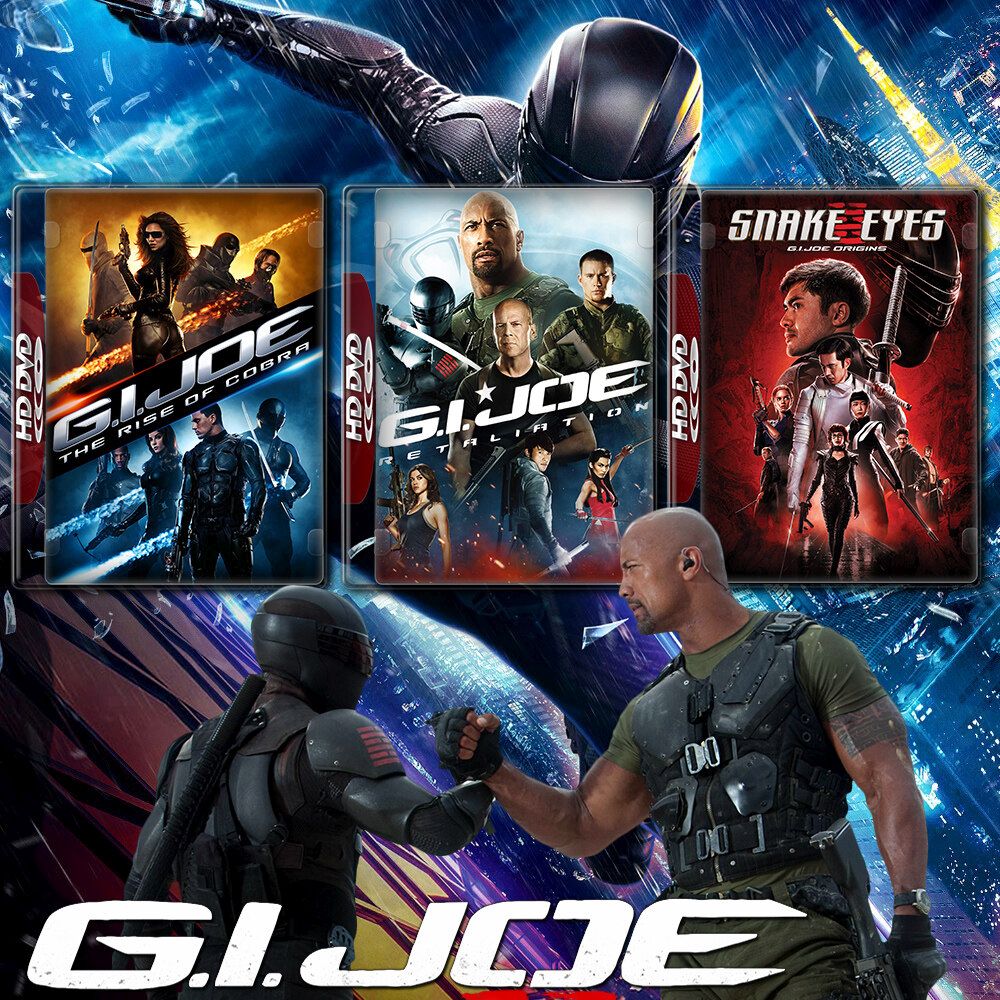 G.I. Joe จีไอโจ ภาค 1-3 4K หนัง มาสเตอร์ พากย์ไทย