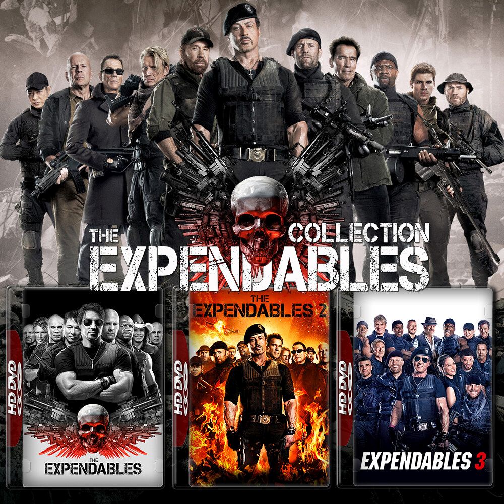 The Expendables โครตคนทีมมหากาฬ ภาค 1-3 4K หนัง มาสเตอร์ พากย์ไทย