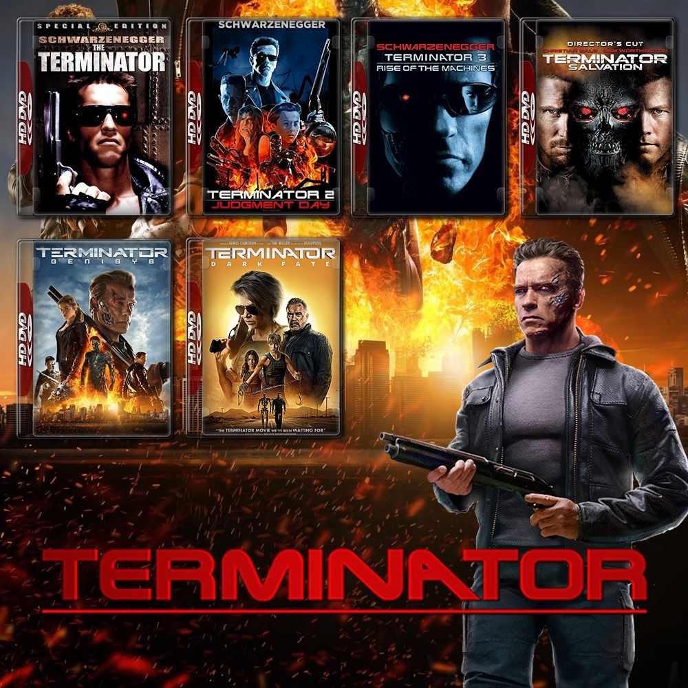 TERMINATOR คนเหล็ก ภาค 1-6 4K Master พากย์ไทย