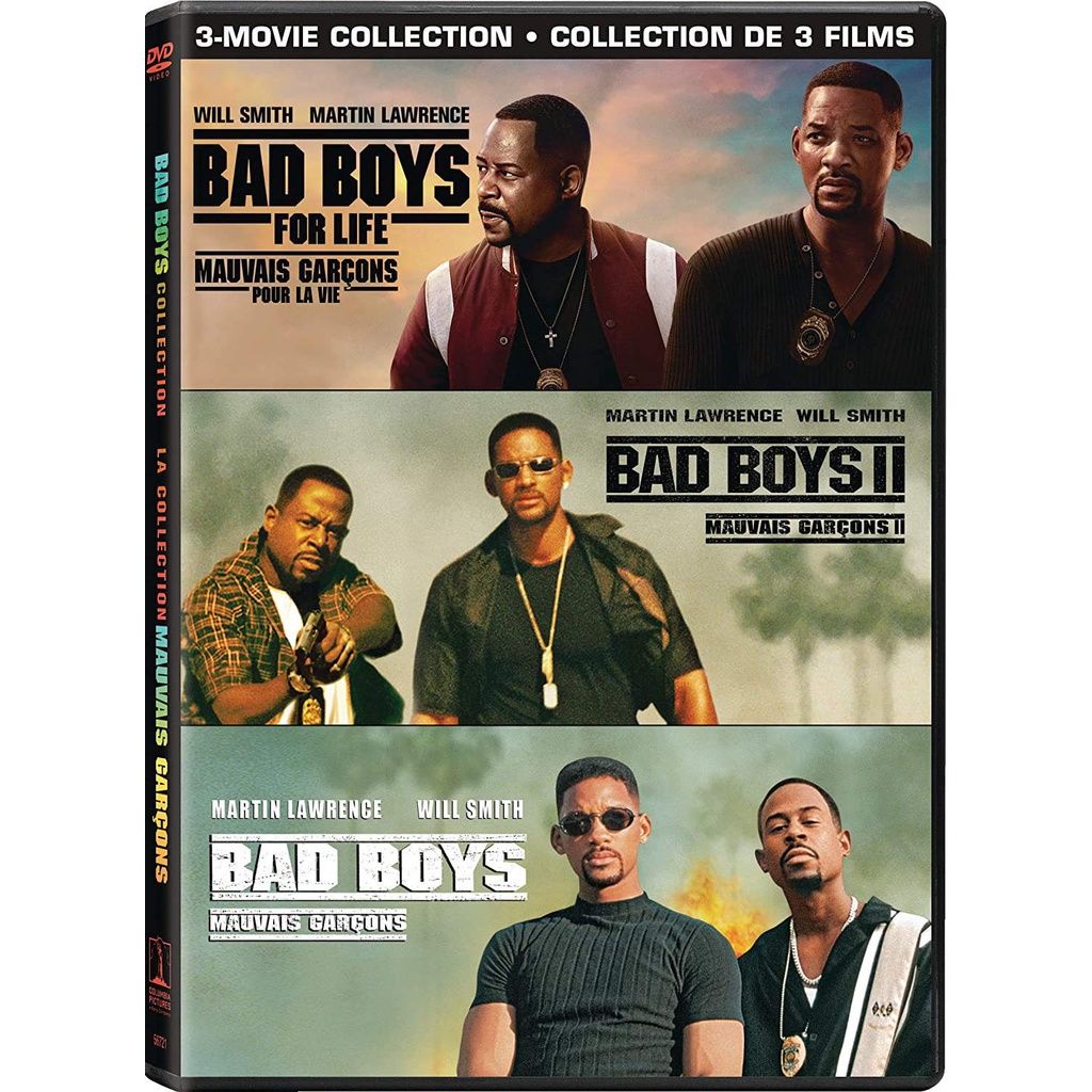 BAD BOYS แบดบอยส์ คู่หูขวางนรก ภาค 1-3 4K Master พากย์ไทย