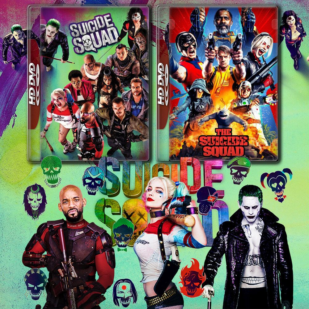 Suicide Squad ทีมพลีชีพมหาวายร้าย (2016-2021) ภาค 1-2 Bluray หนัง มาสเตอร์ พากย์ไทย