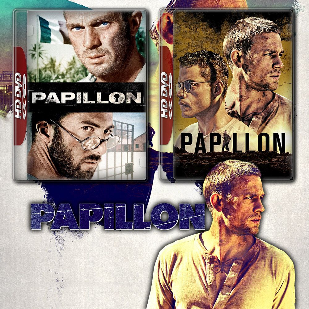 Papillon ปาปิญอง 1-2 Bluray หนัง มาสเตอร์ พากย์ไทย