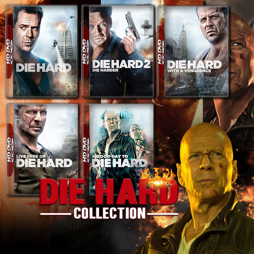 Die Hard ภาค 1-5 Bluray Master พากย์ไทย