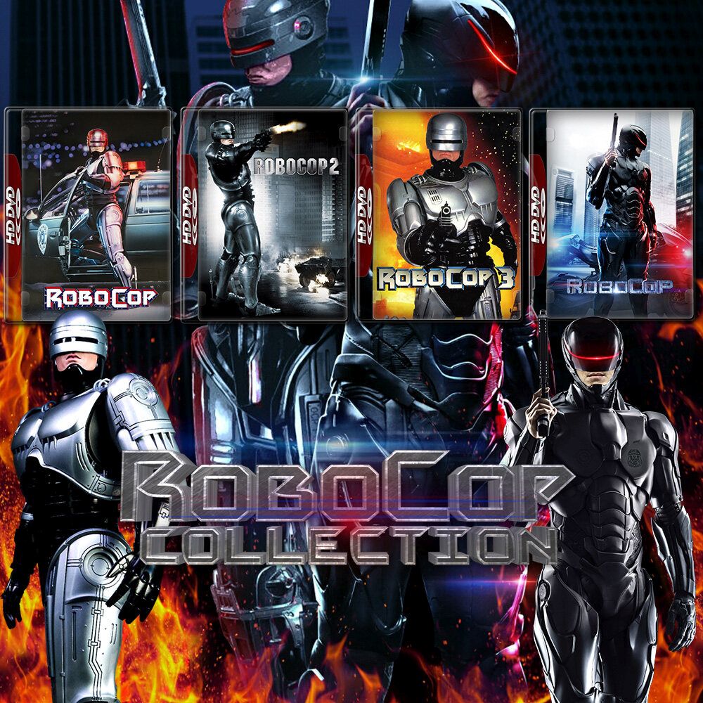 RoboCop โรโบคอป ภาค 1-4 Bluray หนัง มาสเตอร์ พากย์ไทย