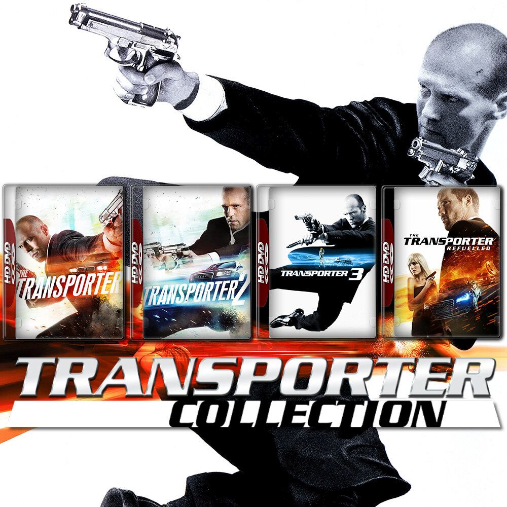 The Transporter ทรานสปอร์ตเตอร์ ภาค 1-4 Bluray หนัง มาสเตอร์ พากย์ไทย