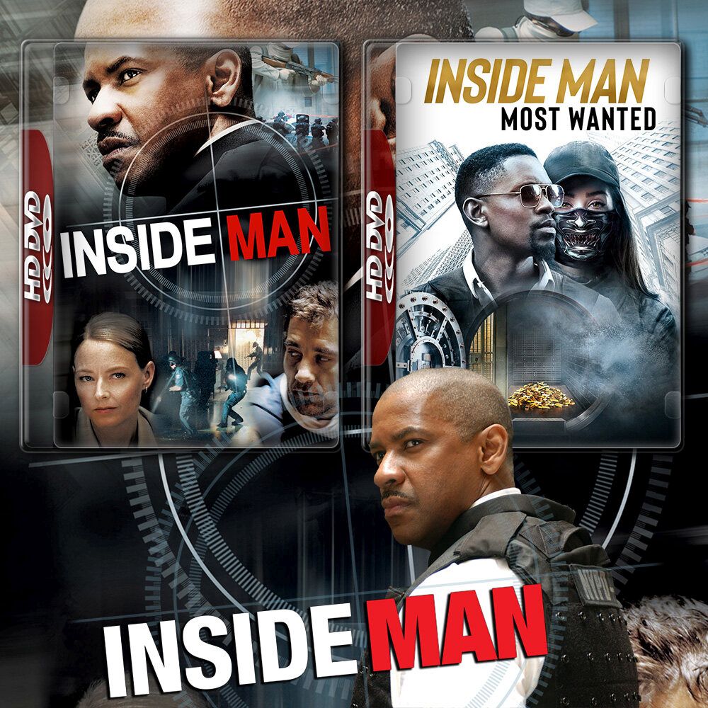 Inside Man ล้วงแผนปล้น คนในปริศนา ภาค 1-2 Bluray หนัง มาสเตอร์ พากย์ไทย