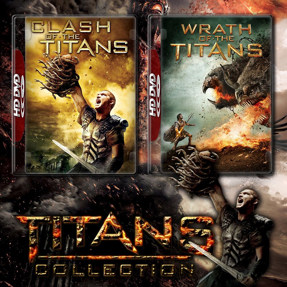 Titans สงครามมหาเทพประจัญบาน 1-2 Bluray หนัง มาสเตอร์ พากย์ไทย