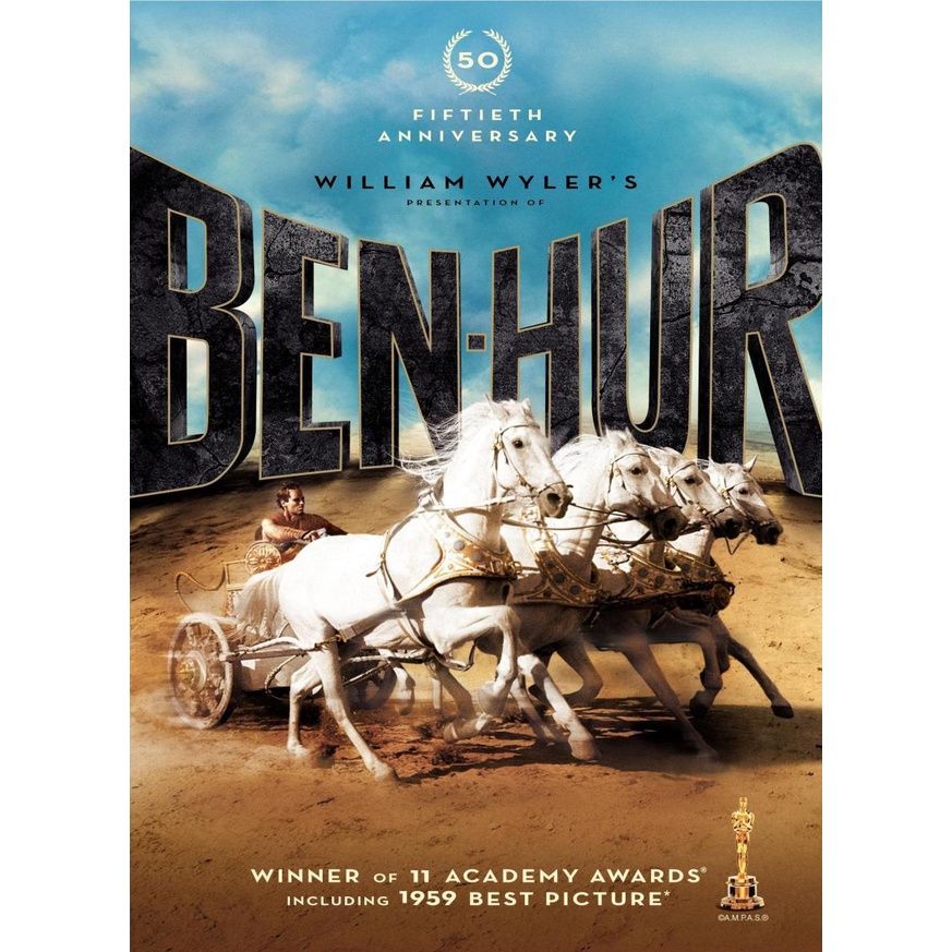 Ben Hur เบนเฮอร์ มหากาพย์จอมวีรบุรุษ ปี 1959 และ 2016 Bluray Master พากย์ไทย