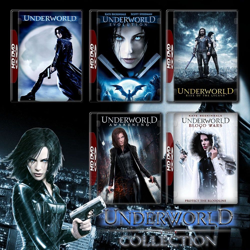 Underworld 1-5 (2003-2017) มหาสงครามล้างพันธุ์อสูร 1-5 Bluray Master พากย์ไทย