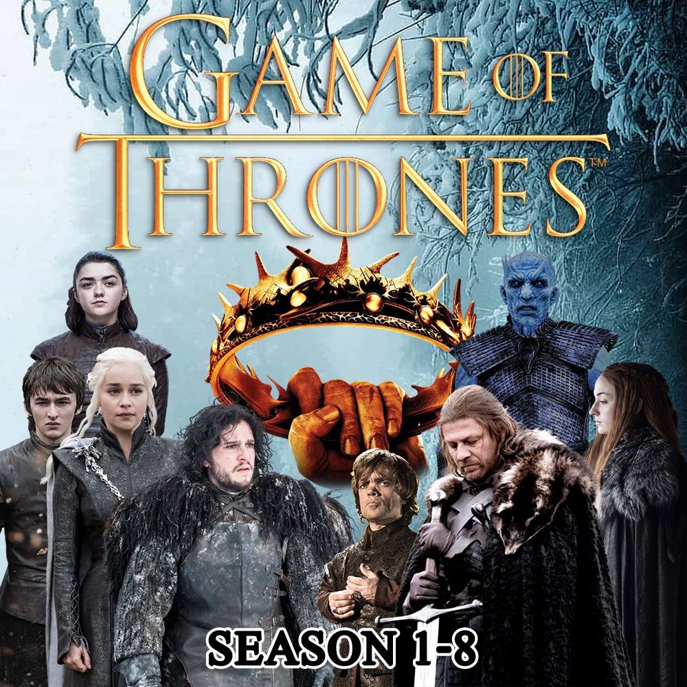 Game Of Thrones มหาศึกชิงบัลลังก์ Season 1-8 Bluray Master 