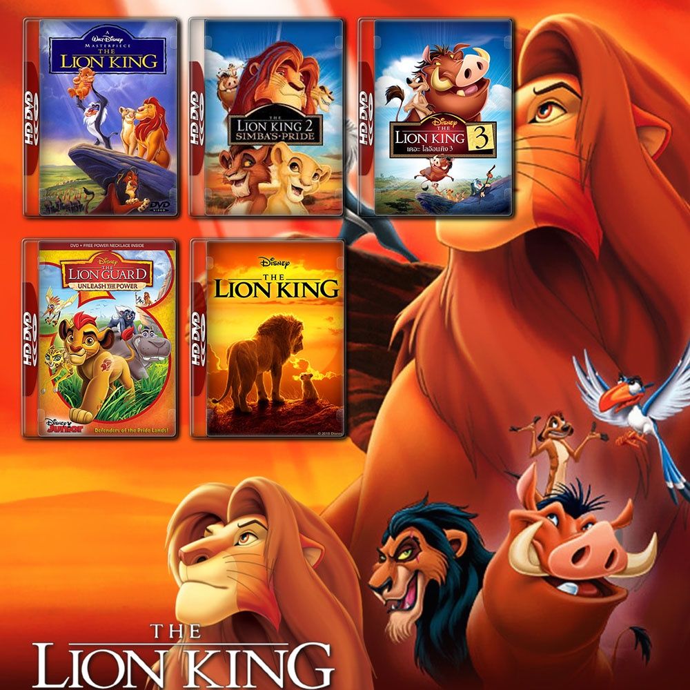 The Lion King 4 ภาค Bluray Master พากย์ไทย