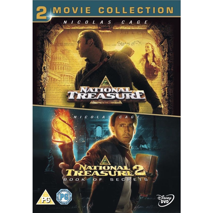 NATIONAL TREASURE ปฏิบัติการณ์เดือดล่าขุมทรัพย์สุดขอบโลก ภาค 1-2 Bluray Master พากย์ไทย