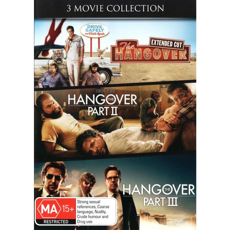 The Hangover เดอะ แฮงค์โอเวอร์ ภาค 1-3 Bluray Master พากย์ไทย