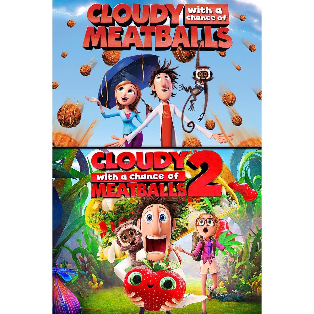 Cloudy With A Chance Of Meatballs มหัศจรรย์ลูกชิ้นตกทะลุมิติ ภาค 1-2 Bluray Master พากย์ไทย