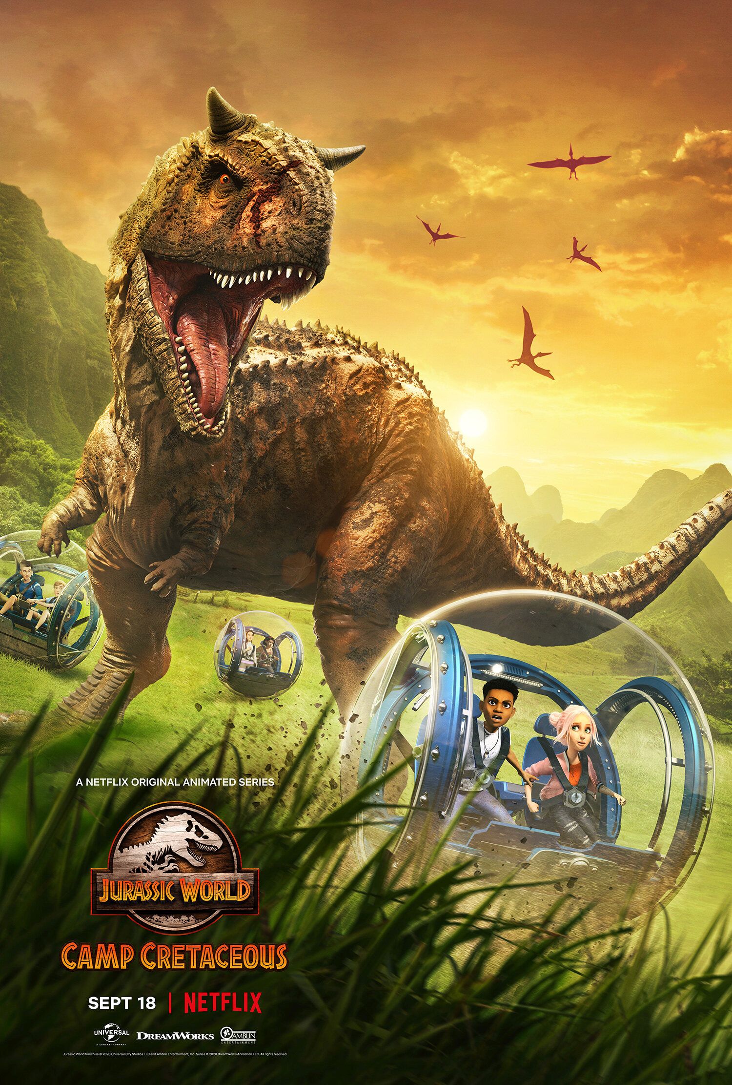 jurassic world camp cretaceous season 1/2/3 และ 5 dvd หนังราคาถูก พากย์ไทย มีเก็บปลายทาง