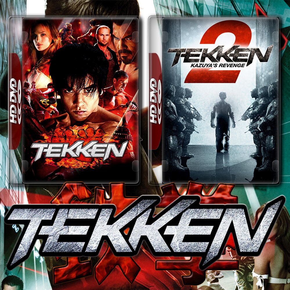 Tekken เทคเค่น ศึกราชัน กำปั้นเหล็ก ภาค 1-2 DVD หนัง มาสเตอร์ พากย์ไทย