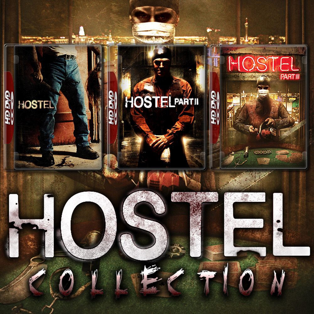 Hostel Part 1-3 นรกรอชำแหละ DVD หนัง มาสเตอร์ พากย์ไทย