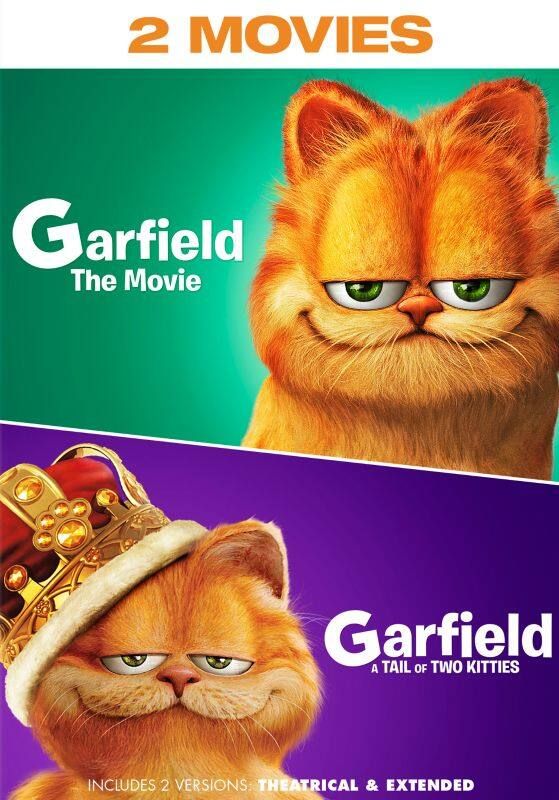 Garfield การ์ฟีลด์ ภาค 1-2 DVD Master พากย์ไทย