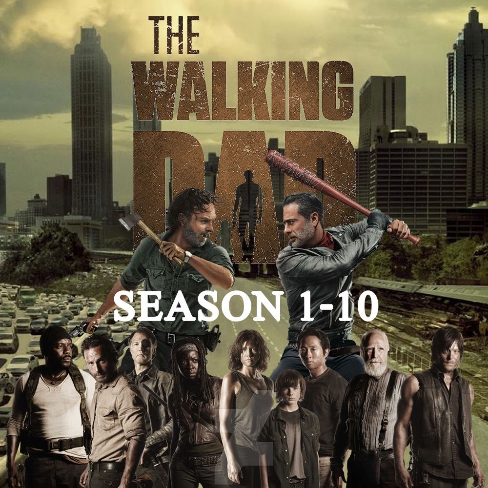 Walking Dead Seson 1-10 DVD Master 