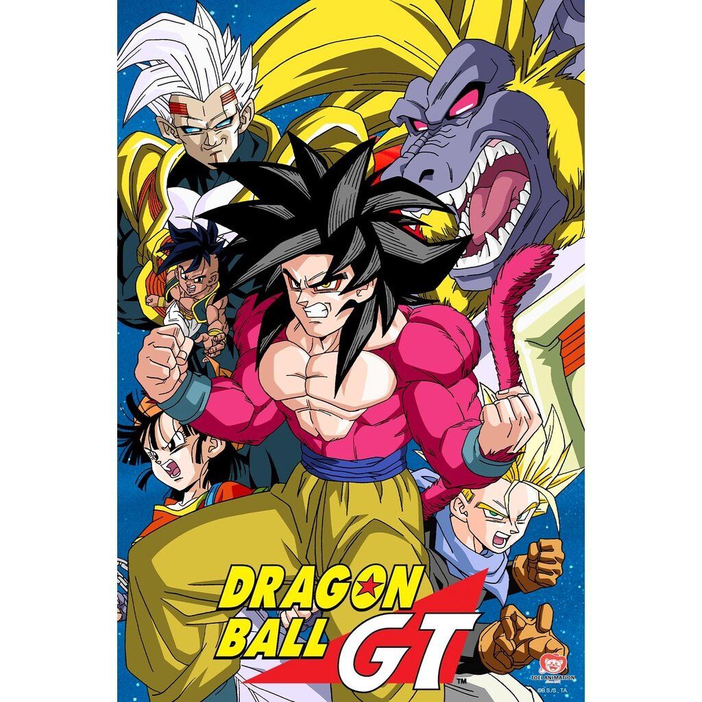 Dragon Ball GT ดราก้อนบอล จีที DVD พากย์ไทย 12 แผ่น (จบ) ตอนที่ 1-64