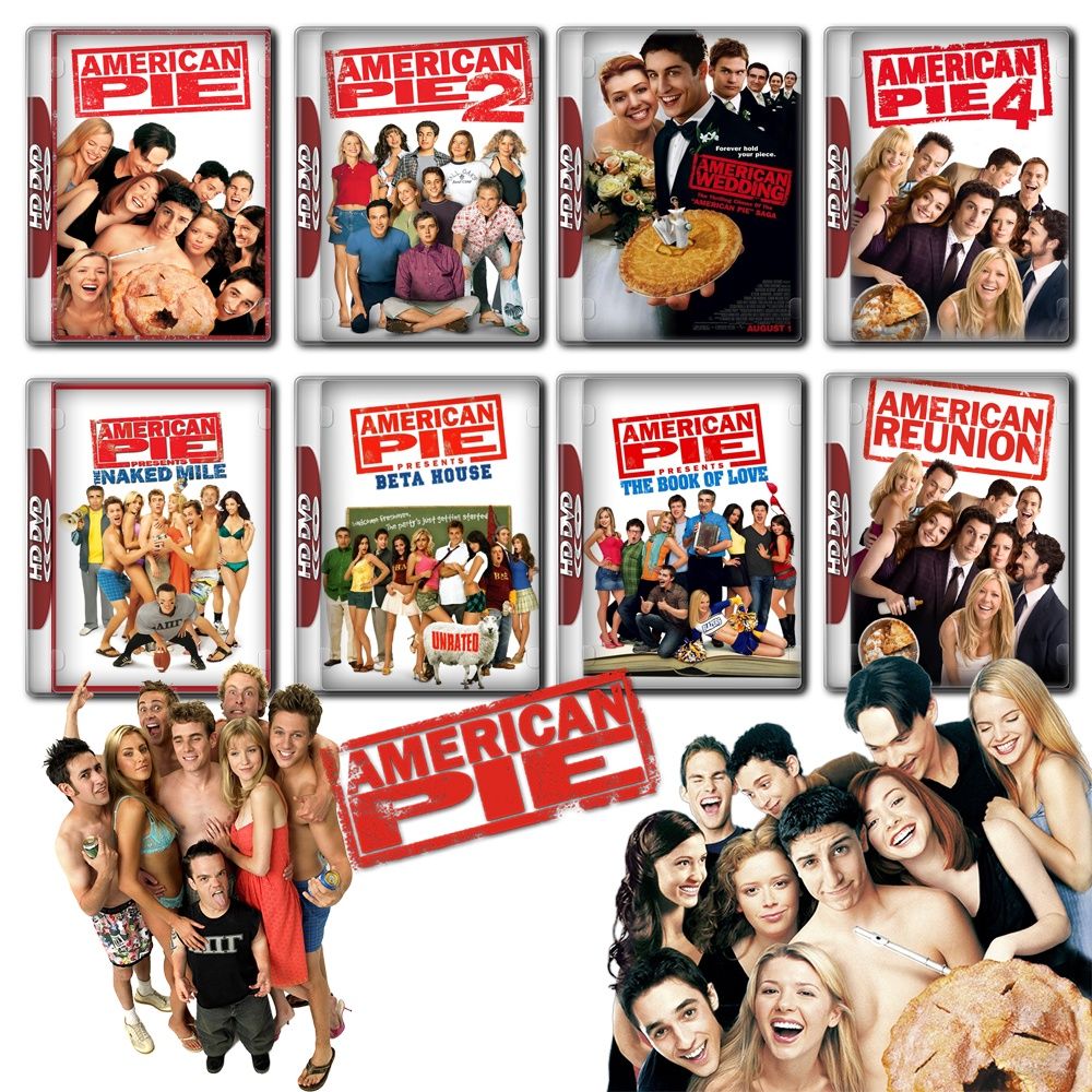 American Pie แอ้มสาวให้ได้ก่อนปลายเทอม ภาค 1-8 DVD Master พากย์ไทย