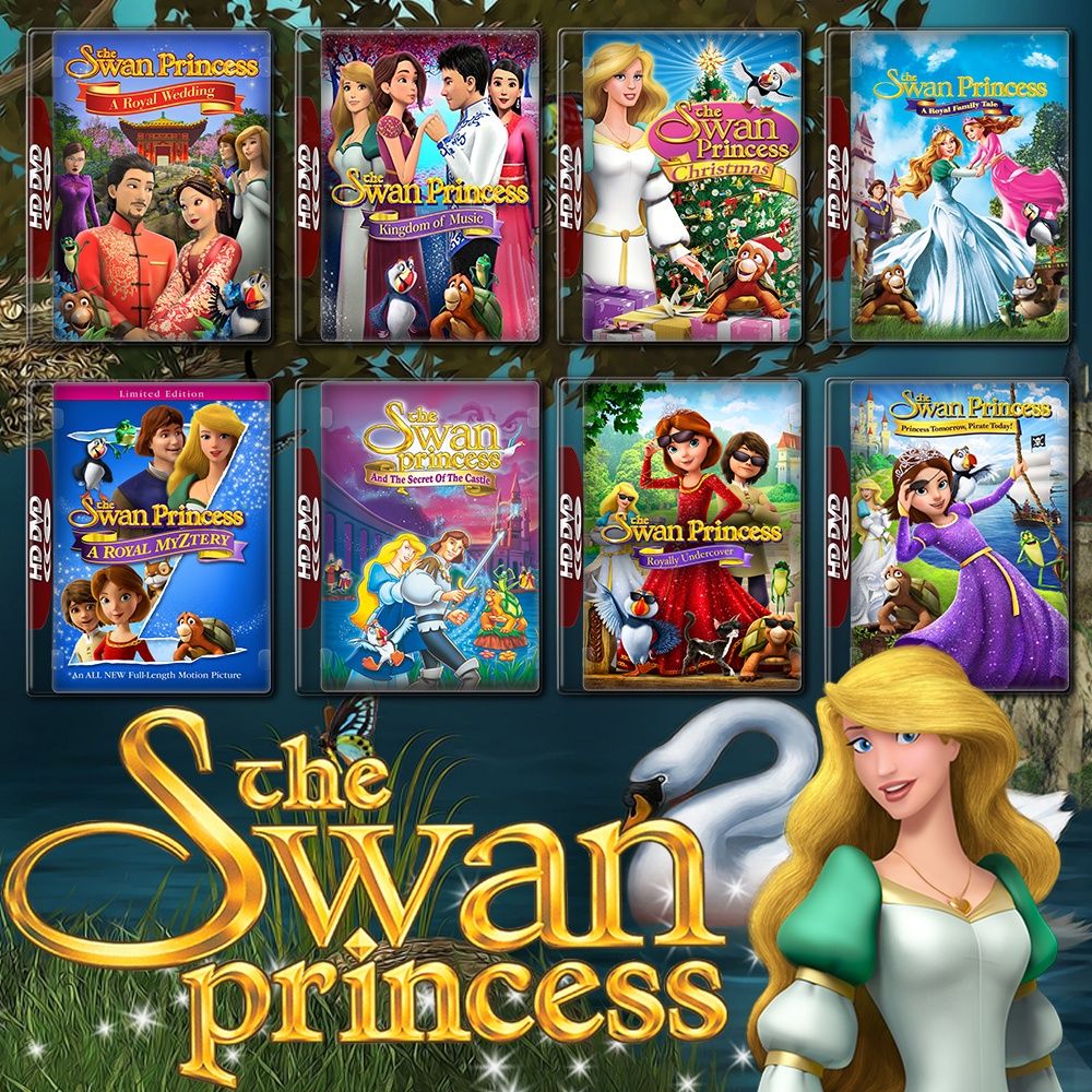 Swan Princess เจ้าหญิงหงส์ขาว 9 ภาค DVD Master พากย์ไทย