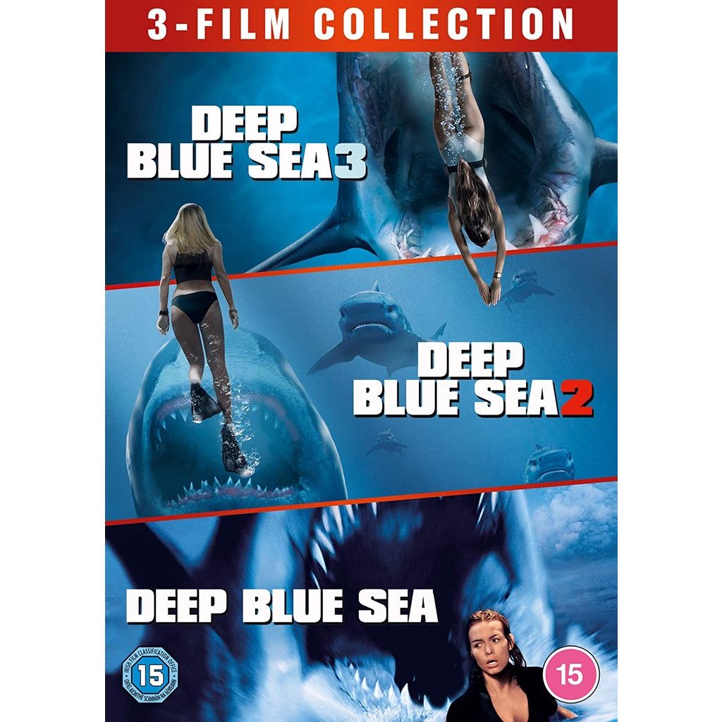 DEEP BLUE SEA ฝูงมฤตยูใต้สมุทร ภาค 1-3 DVD Master