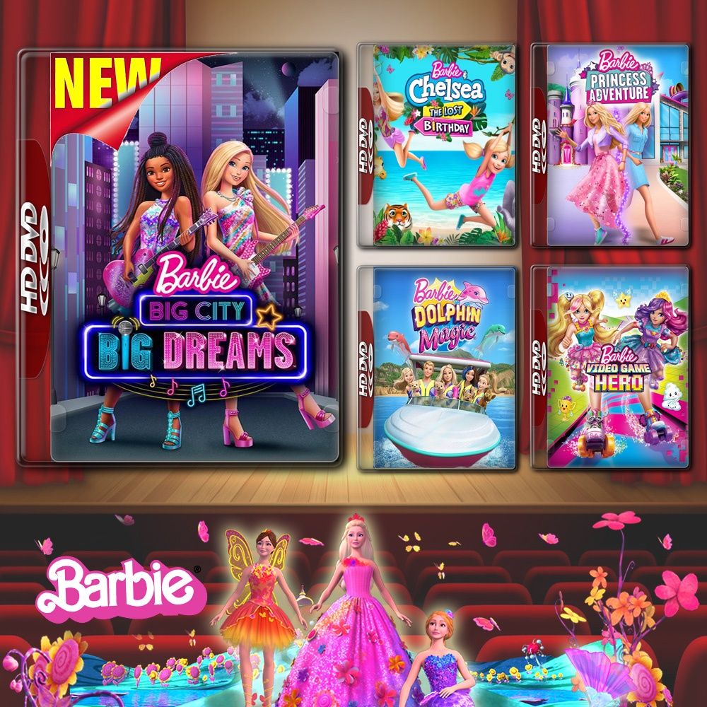 DVD Barbie 40 ภาค ถึงภาคใหม่ล่าสุด พากย์ไทย