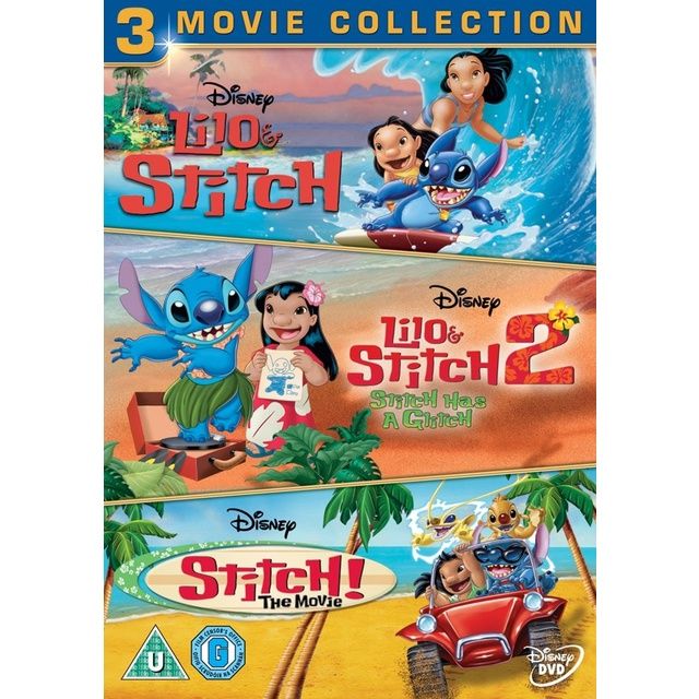 Lilo and Stitch ลีโล แอนด์ สติทช์ รวมภาค DVD Master พากย์ไทย