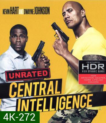 4K - Central Intelligence (2016) คู่สืบ คู่แสบ - แผ่นหนัง 4K UHD