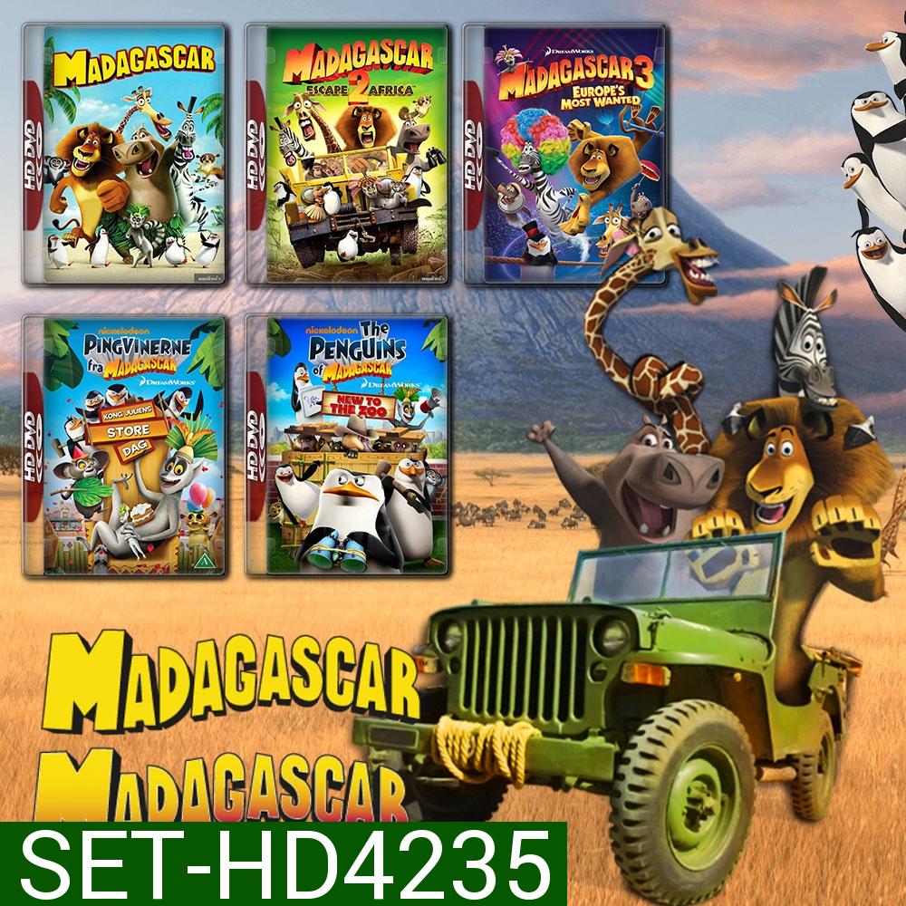 MADAGASCAR ครบทุกภาค DVD Master พากย์ไทย