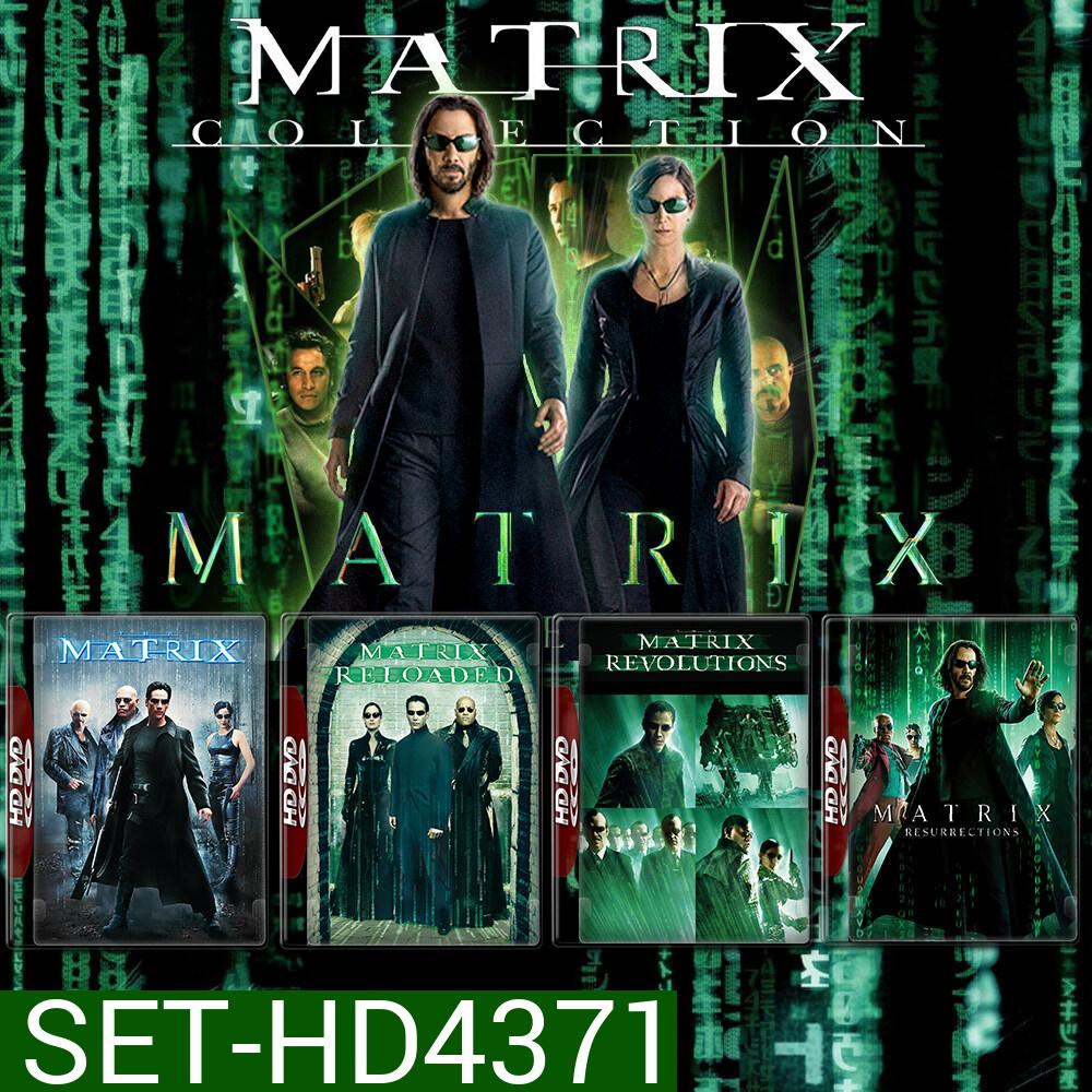 The Matrix ภาค 1-4 DVD Master พากย์ไทย