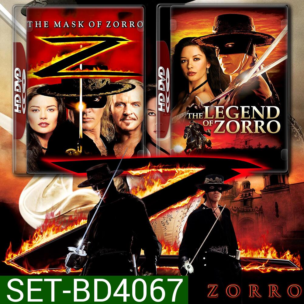 Zorro หน้ากากโซโร ภาค 1-2 Bluray หนัง มาสเตอร์ พากย์ไทย