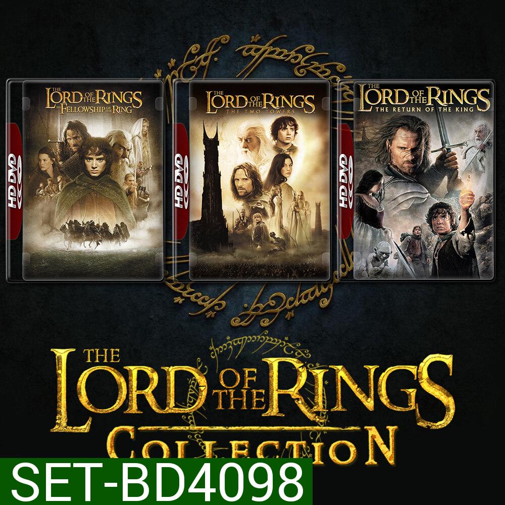 The Lord of the Rings เดอะ ลอร์ด ออฟ เดอะ ริงส์ ภาค 1-3 Bluray Master พากย์ไทย