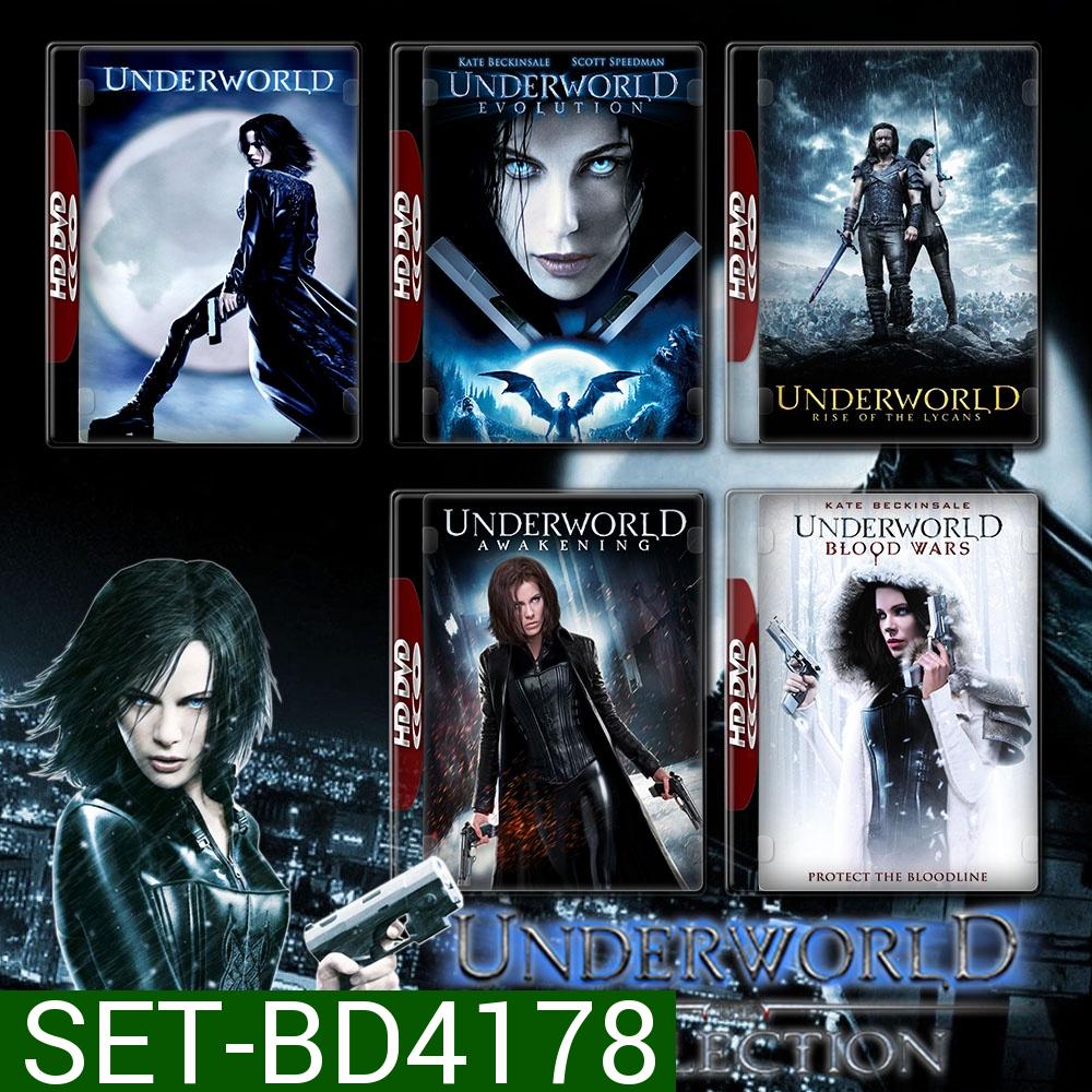 Underworld 1-5 (2003-2017) มหาสงครามล้างพันธุ์อสูร 1-5 Bluray Master พากย์ไทย