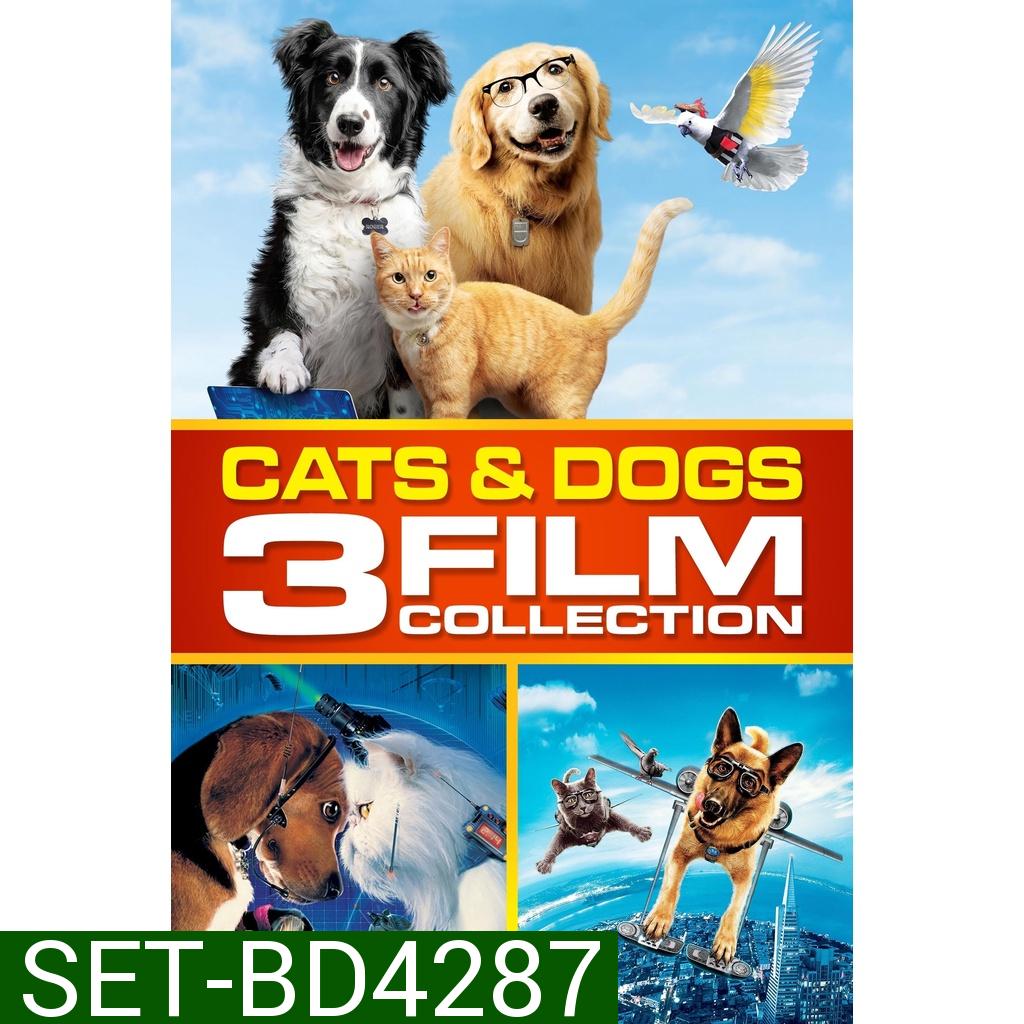 CATS and DOGS แคทส์ แอนด์ ด็อกส์ สงครามพยัคฆ์ร้ายขนปุย ภาค 1-3 Bluray Master พากย์ไทย