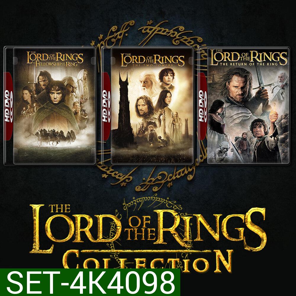 The Lord of the Rings เดอะ ลอร์ด ออฟ เดอะ ริงส์ ภาค 1-3 4K Master พากย์อังกฤษ