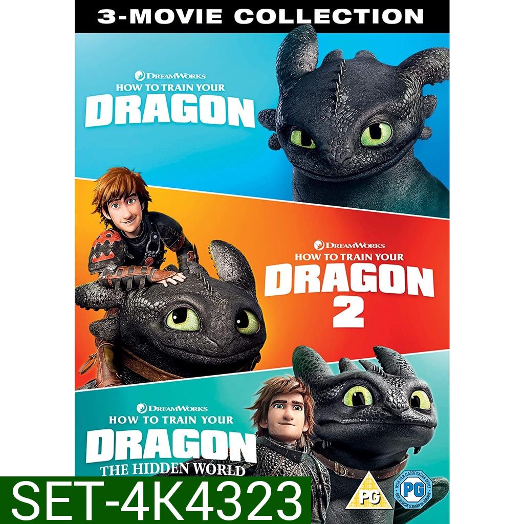 How to Train Your Dragon อภินิหารไวกิ้งพิชิตมังกร ภาค 1-3 4K Master พากย์ไทย