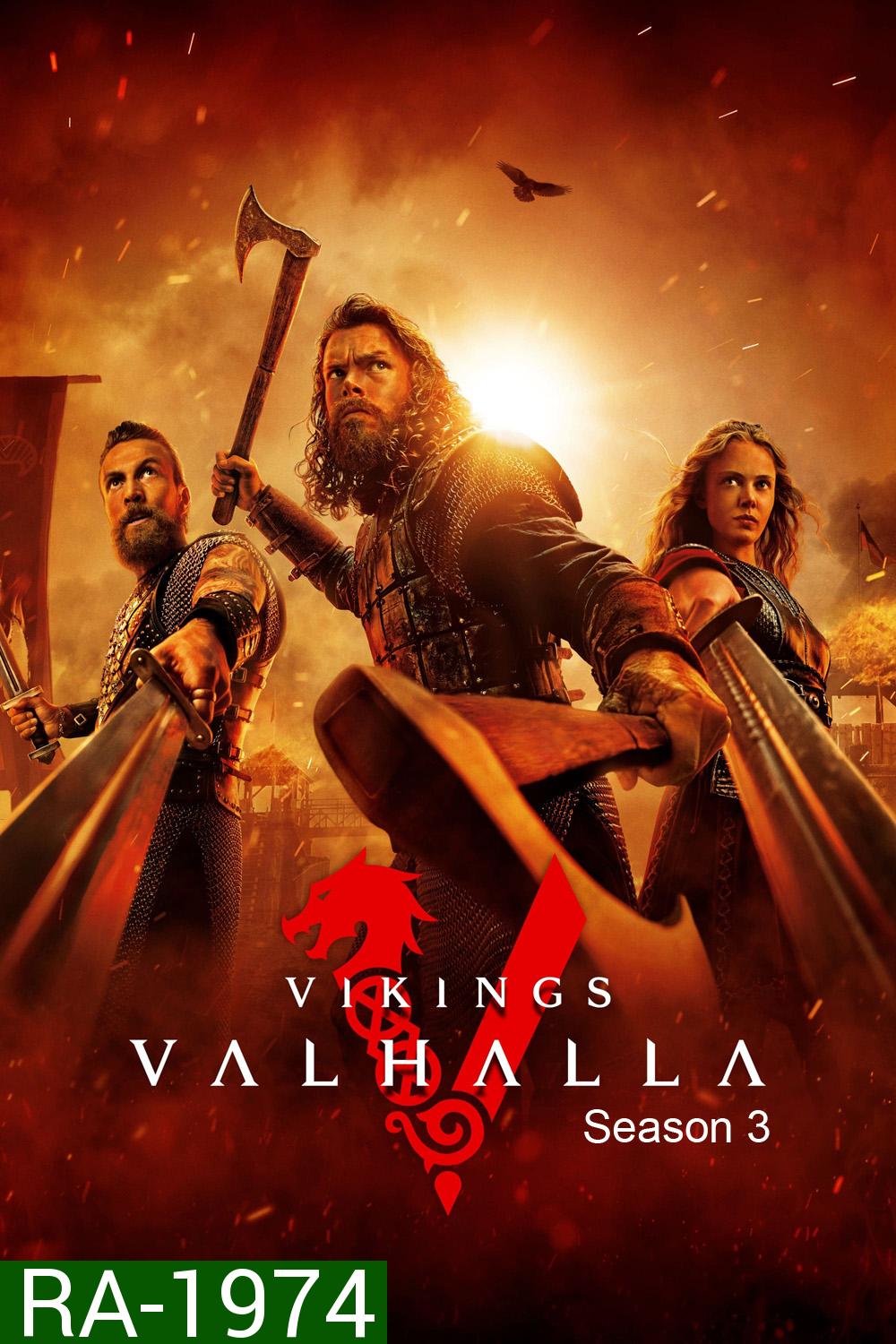 Vikings Valhalla Season 3 ไวกิ้ง: วัลฮัลลา ซีซั่น 3 (2024) 8 ตอน